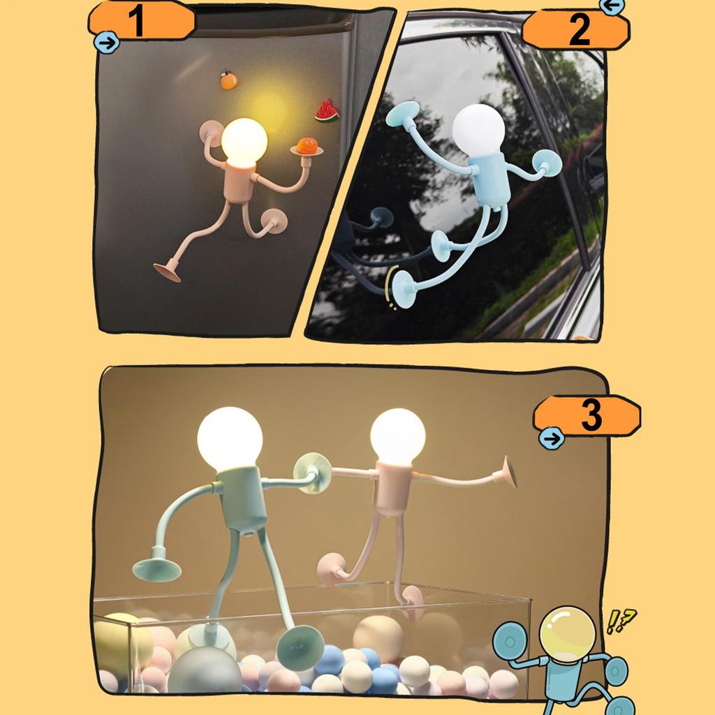 Lustiges Nachtlicht | Drehbares Nachtlicht für Kinderzimmer | Nachttischlampe | Nachtlichter für Kinder Schlafzimmer Dekor Lampe für Arbeitszimmer Tischplatte