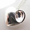 [Used] TIFFANY 925 Heart Pendant/Necklace/g538-66