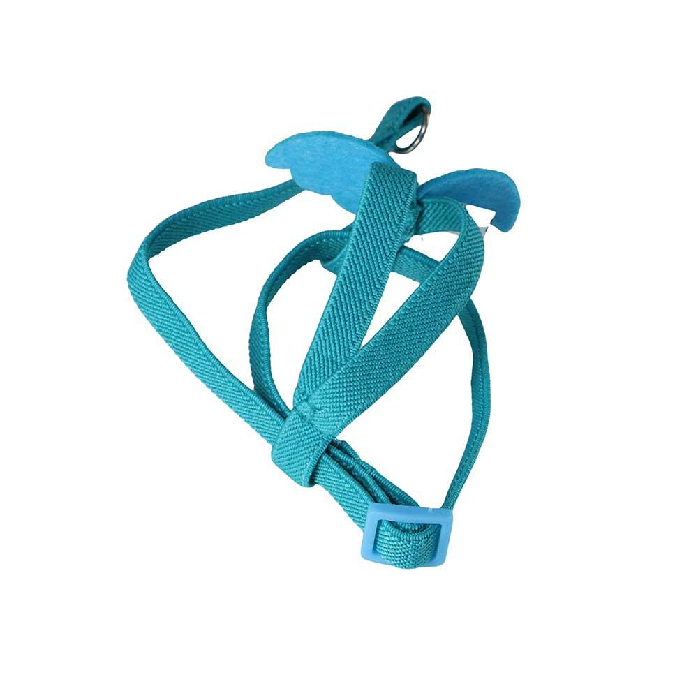 

Lovebird Outdoor Training Traction Rope For Peony Parrot Budgerigar Pet Bird Harness Leash L рожевий