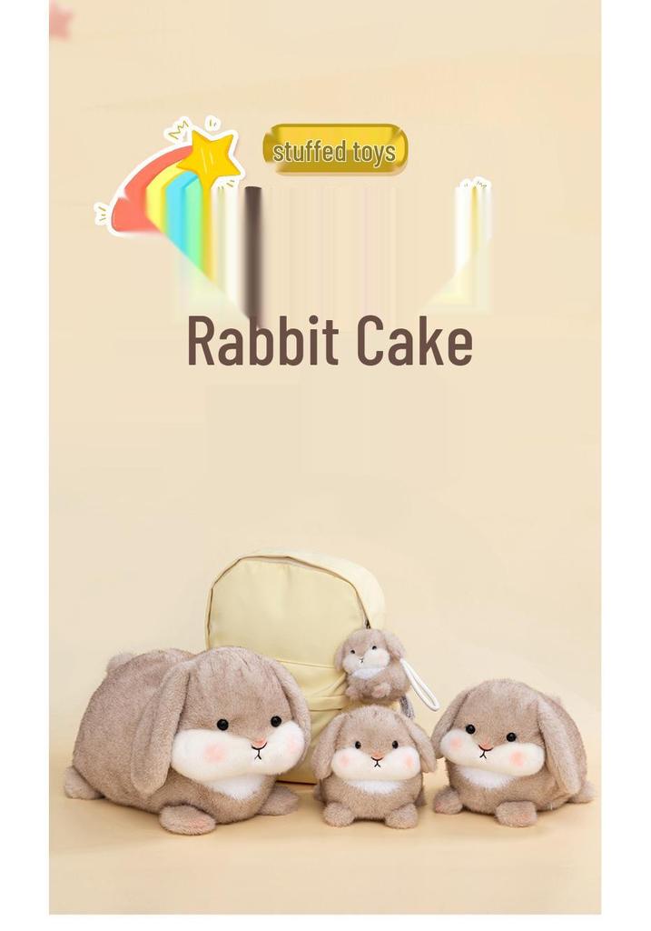 Adorable Long-Eared Dundun Rabbit Plush Toy - Chubby, Healing Doll for Kids