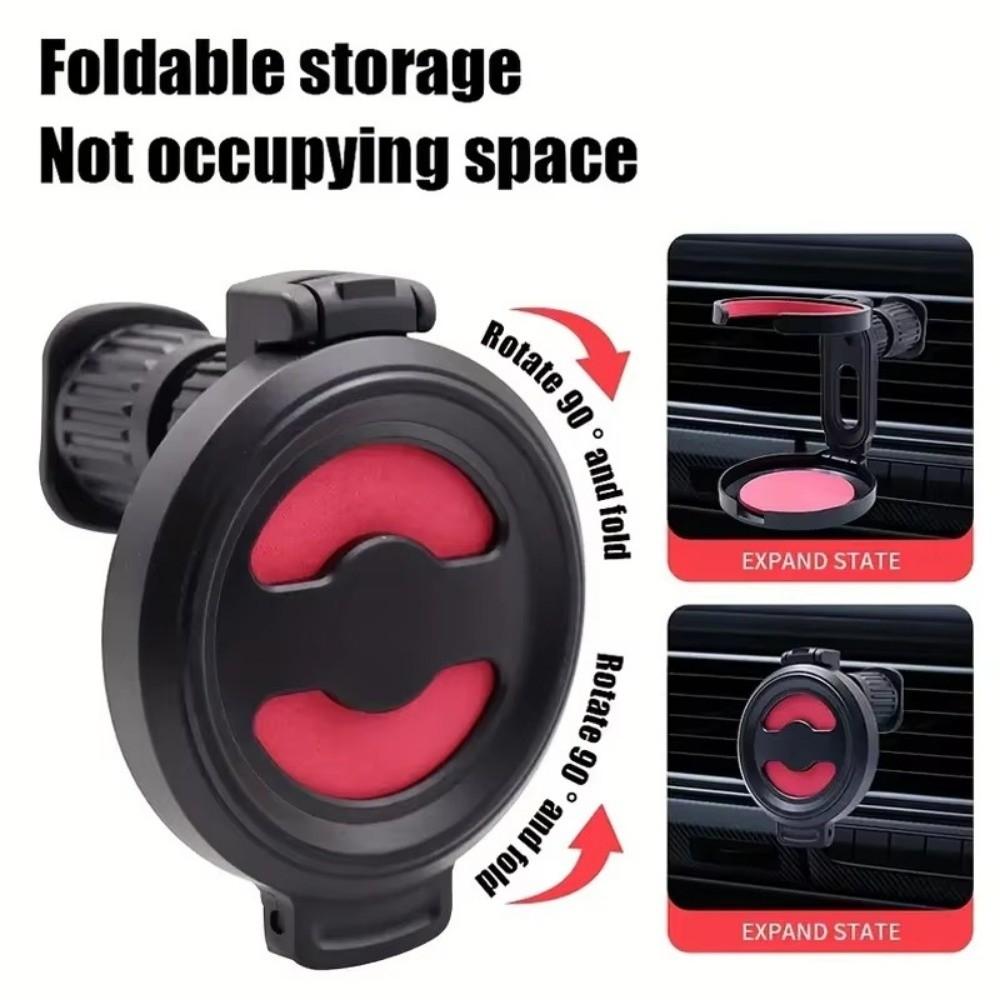 Foldable Car Beverage Holder Durable Air Outlet Vent Drink Bracket Car Cup Holder Coffee Cup