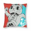 Cartoon Cute Cat Turbo Granny Anime Square Pillowcase Pillow Cover Cushion Zip Decorative Comfort Throw Pillow for Home Living