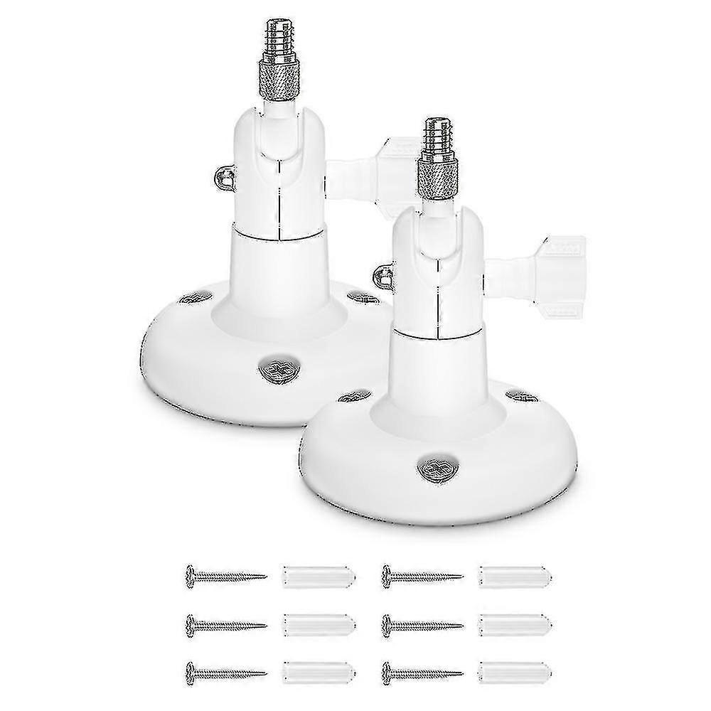 Ri - 3 Pack Adjustable Wall Mount For Arlo Hd/arlo Pro/arlo Pro2/arlo Go/arlo Ultra/wyze Cam Pan Home Camera Mounting Bracket Outdoor Indoor For Home