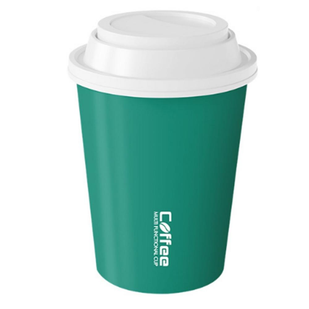 

Portable Children s Creative Stationery Cup 7 in 1 School Writing Supplies Desktop Organizer зелёный