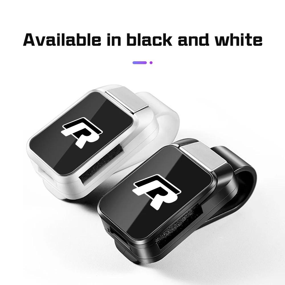 Lijk1 Fashion Automotive Glasses Clip Sunglasses Holder For VW Volkswagen ID.3 4 5 Golf Polo GTI R Passat Tiguan T-ROC Touran Scirocco
