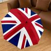 1pz Ombrello Automatico Apri/Chiudi Union Jack con Protezione Antivento, Telo Robusto a 8 Stecche, Stecche Resistenti, Design alla Moda1191A
