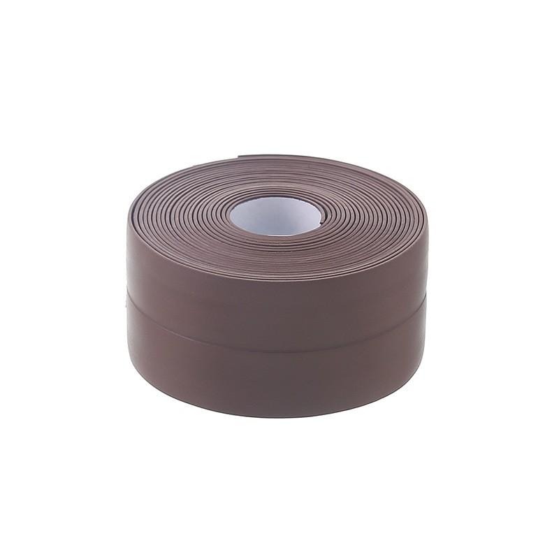 1 Roll of Waterproof and Mold Proof Toilet Sealing Strip, Kitchen Bathroom Self-adhesive Sealing Tape, Bathroom Waterproof Tape