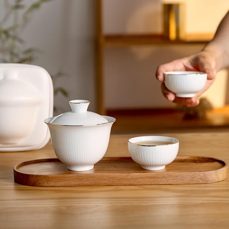 Portable Ceramic Travel Tea Set