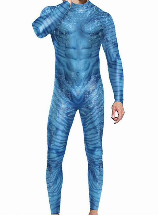 

Halloween Anime Avatar 2 Unisex Cosplay Jumpsuit Adult 2XL