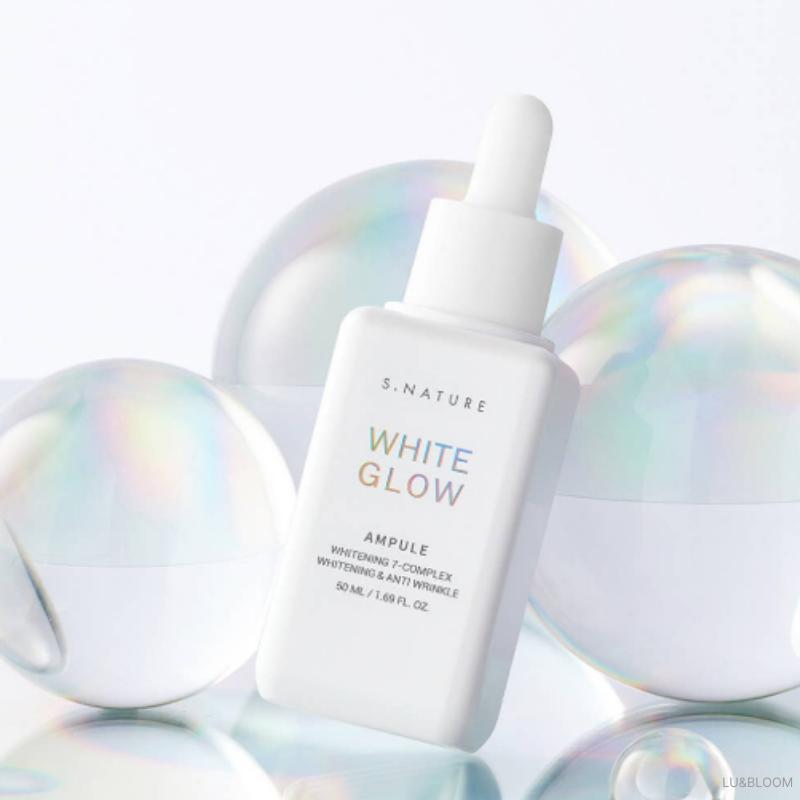 S.NATURE White Glow Ampoule 50ml (+Free gift)