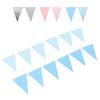 Pennant Wedding Room Children\'s Room Birthday Party Dress Up Supplies Wavy Pull Flag Pennant Bunting