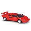 1/24 Vysoce kvalitní kovový model auta WELLY Lamborghini Countach LP 5000S Závodní auto Kovové Exotické auto Slitinová hračka pro Dětskou sbírku