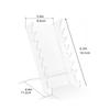Clear Acrylic Pen Storage Stand Multi Layer Detachable 6 Layer Makeup Brushes Organizer for Home and Office Use