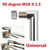 Universal O2 Oxygen Sensor Angled Extender Spacer 90 Degree 02 Bung Extension M18 X 1.5
