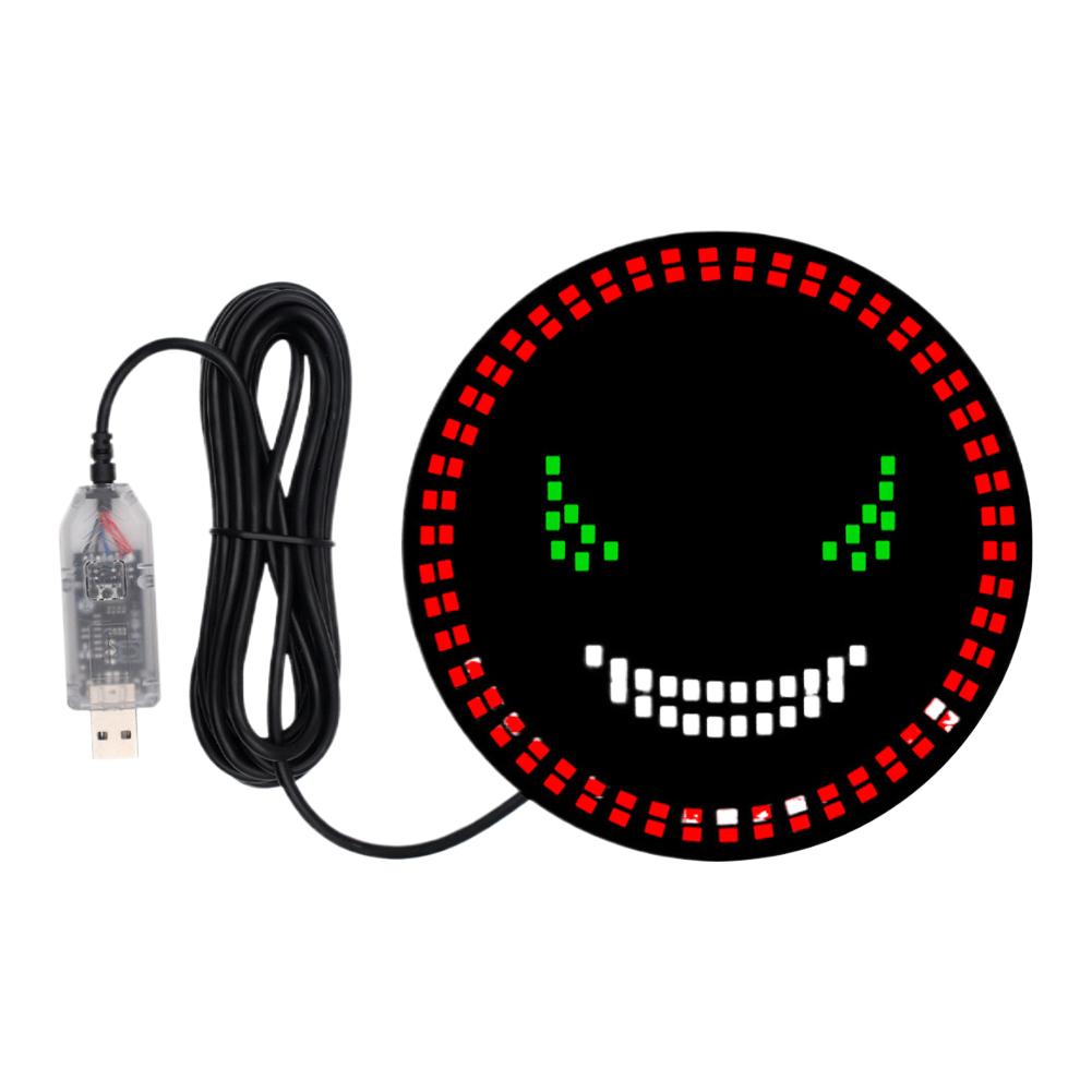 

1Pcs Creative Car Back Window Devil s Eye LED Decorative Eye Light Expression Light Rear Window Truck Car Warning Light