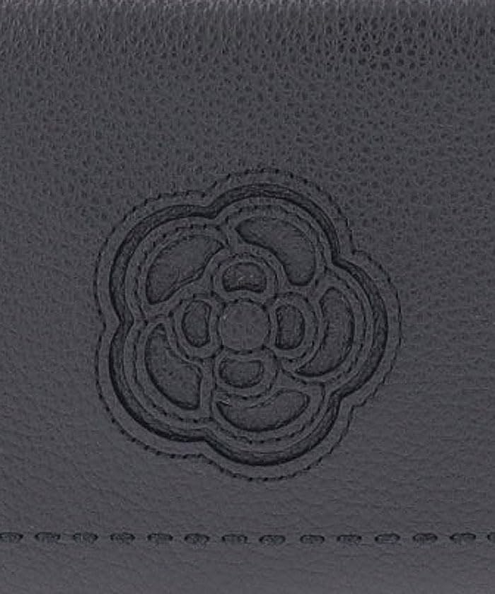 Card Case Kite Card Case with Wallet 189733 Black [Craysus] Women's