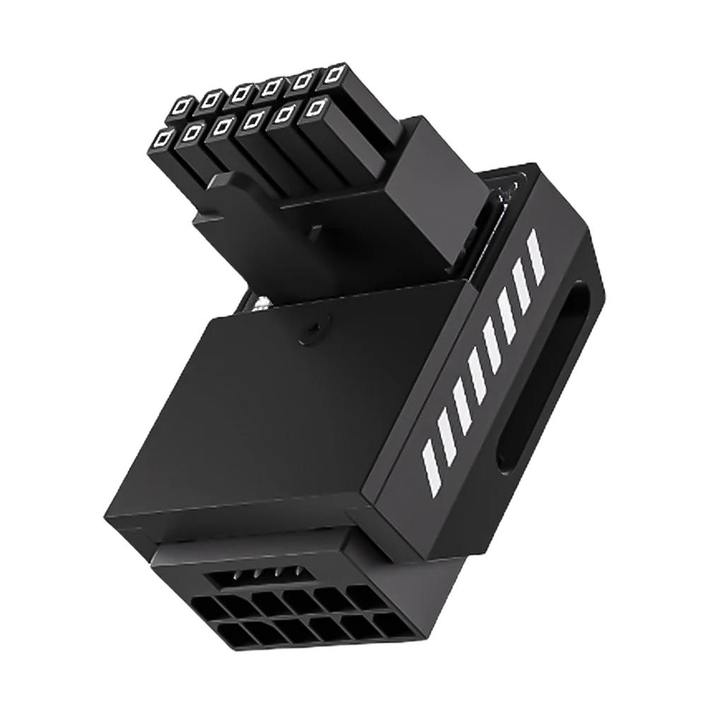 450/600W 12+4PIN Degree Power Connector ATX3.0 12VHPWR STD/RVS Male To Female Connector for RTX 3090Ti 4070Ti 4080 4090