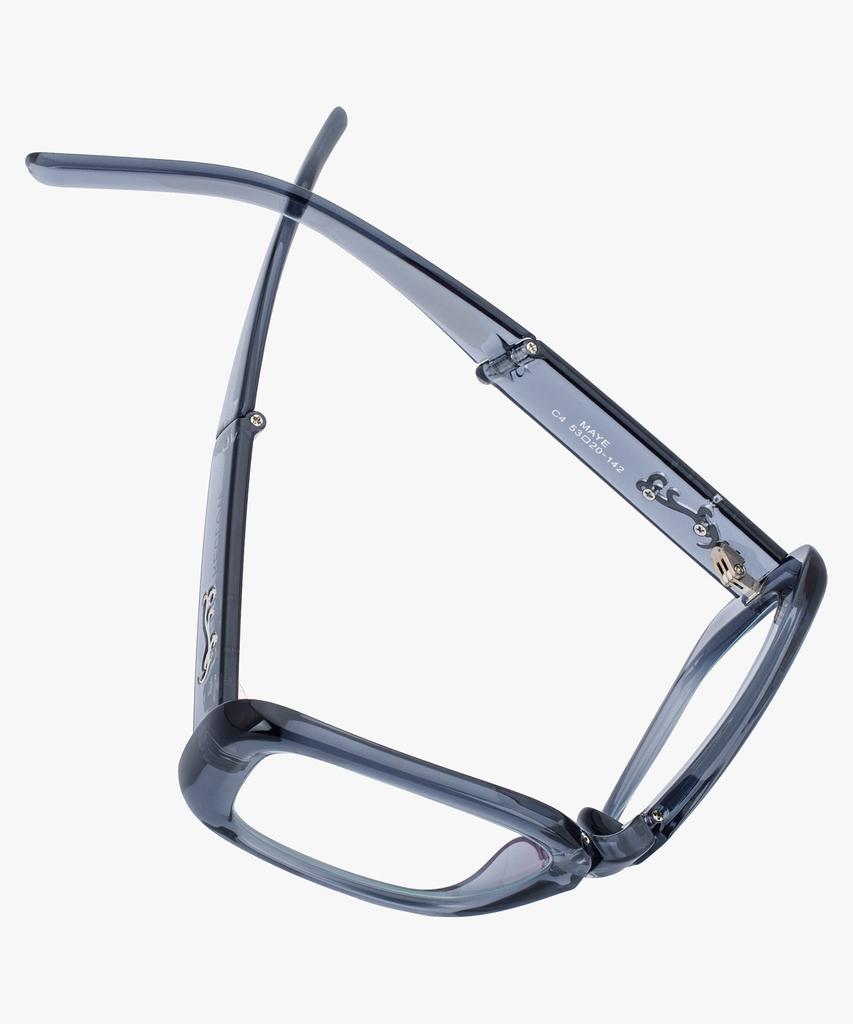 Likkeullou Rc Maye Folder Blue Light Glasses Gray