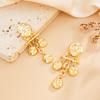 Vintage Metal Pendant Flower Earrings for Women Vacation Stages and Music Festivals Fashion Ethnic Daisy Drop Ear Jewelry Hot Sale Party Gift