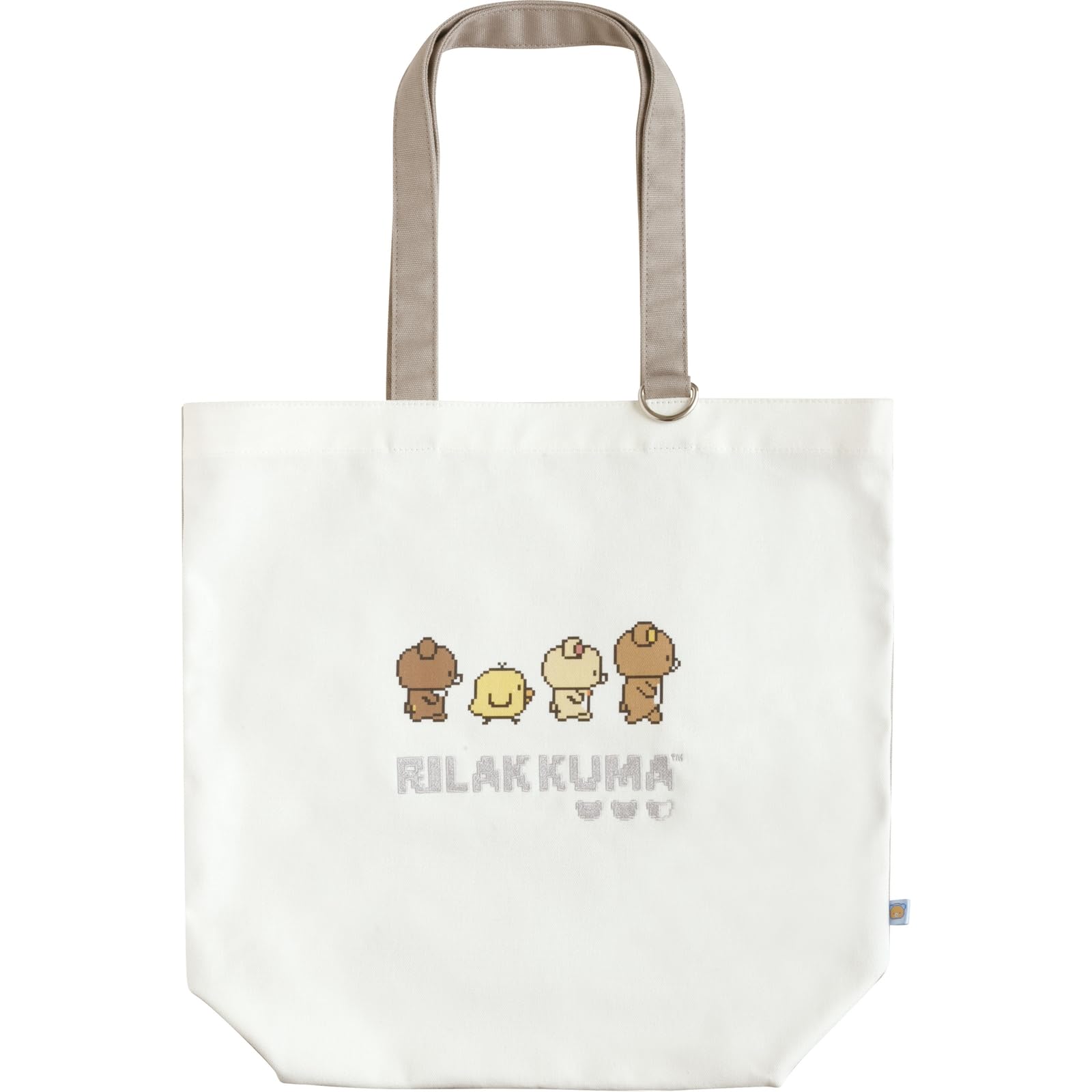 

San-X Rilakkuma Gaming Rilakkuma Tote Bag CA72301 H400 W380 D130mm - Cute and Trendy Canvas Bag