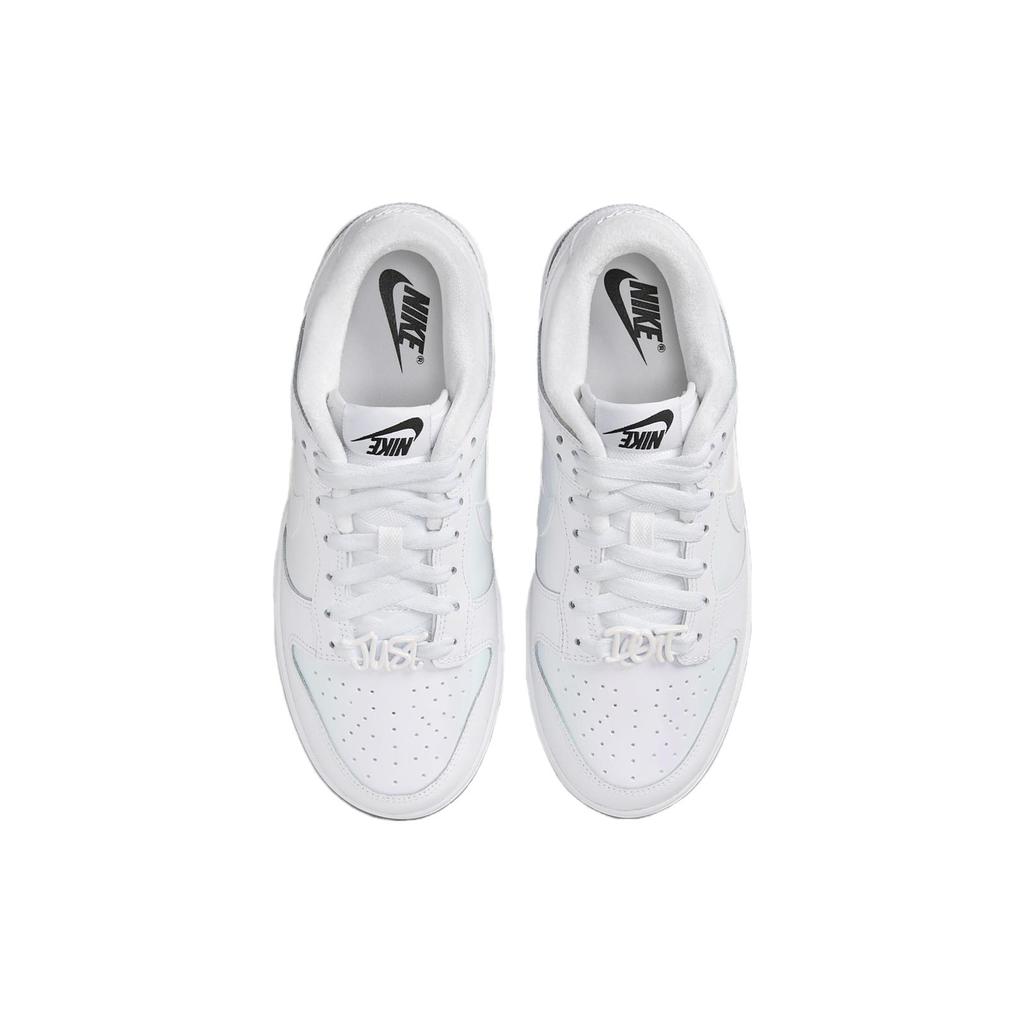 New Nike Dunk Low Dance   White Iridescent Women's FD8683-100