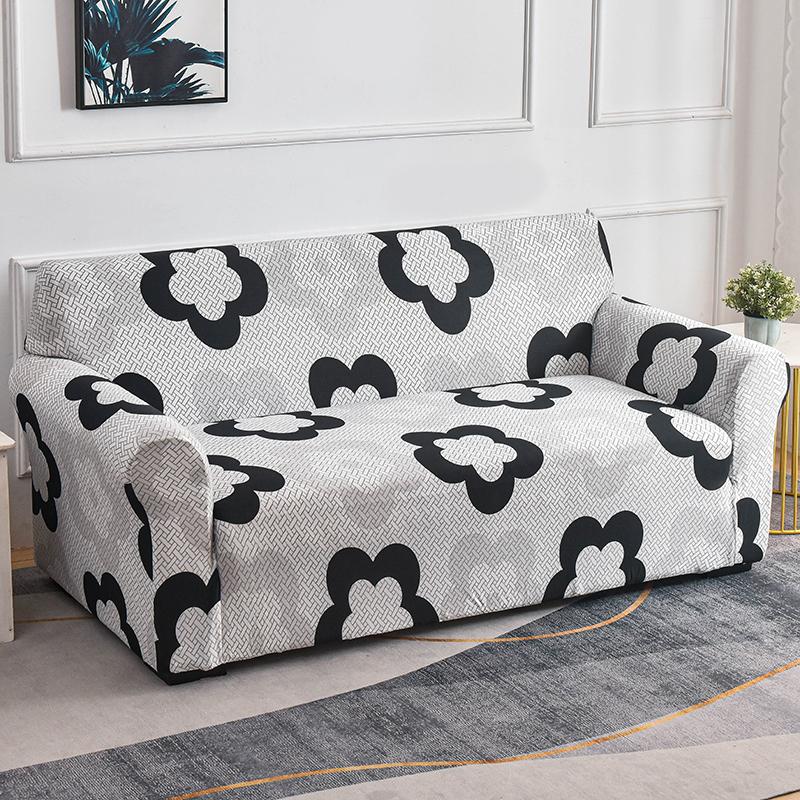 Stretch Sofa Slipcover Spandex Sofa Cover For Living Room Elastic Sofa Towel Furniture Protector Chair Couch Cover L-Shape Cover