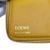 Loewe Compact Zip Wallet Leather Knot Bifold Wallet Yellow Leather Used