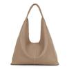 Soft Genuine Leather Women's Slouchy Tote Bag Large Capacity Zency