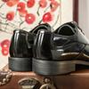Patent Leather Three-Joint Men'S Shoes Oxford Shoes Men'S Leather Shoes