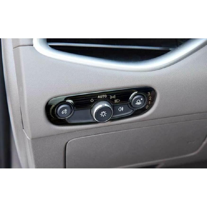 Headlight Lamp Switch Panel Button For Chevrolet Malibu 2016-2021 Black Titanium