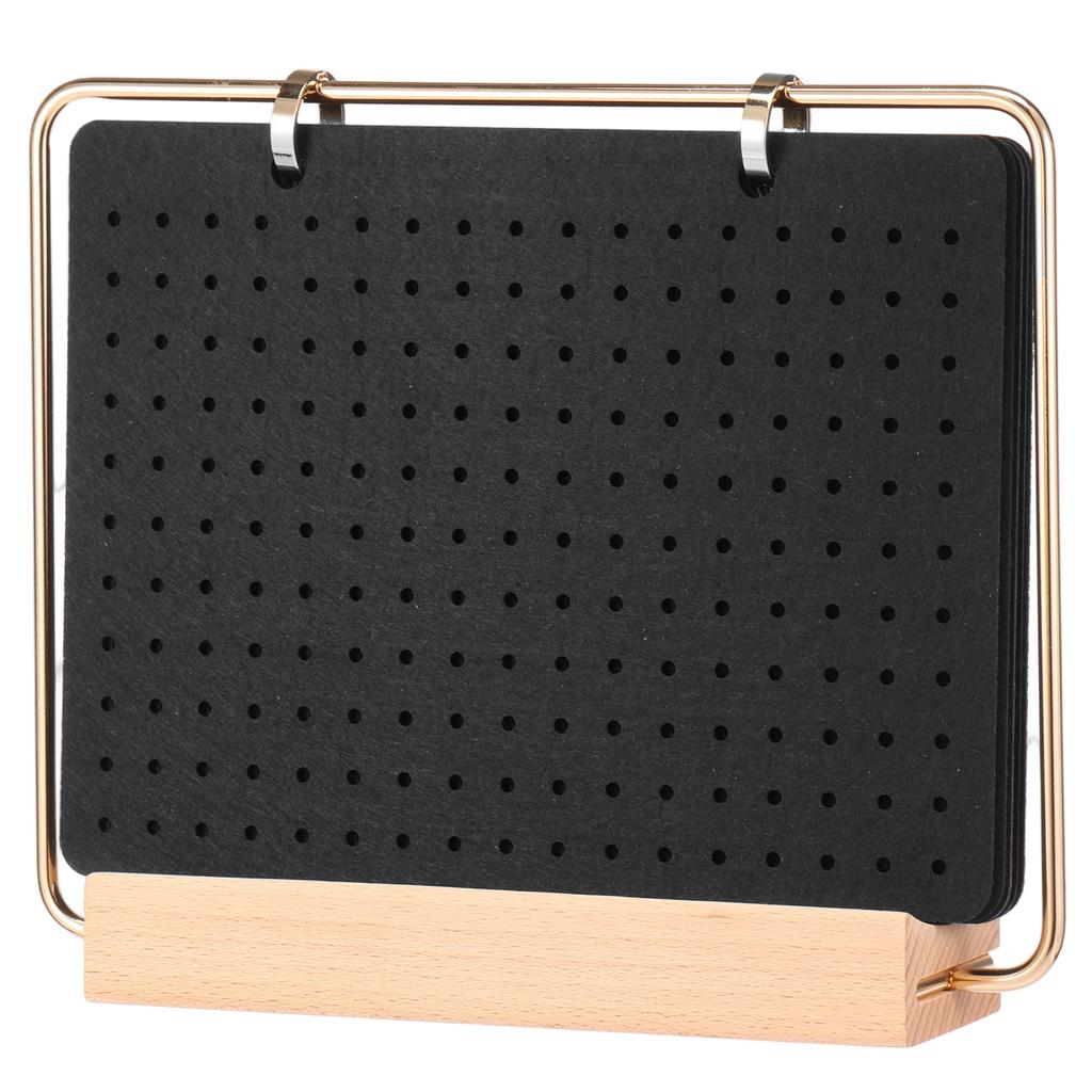 Brooch Display Panels Felt Pin Brooch Storage Stand DIY Badge Button Brooch Storage Holder Jewelry Necklace Earring Display Rack