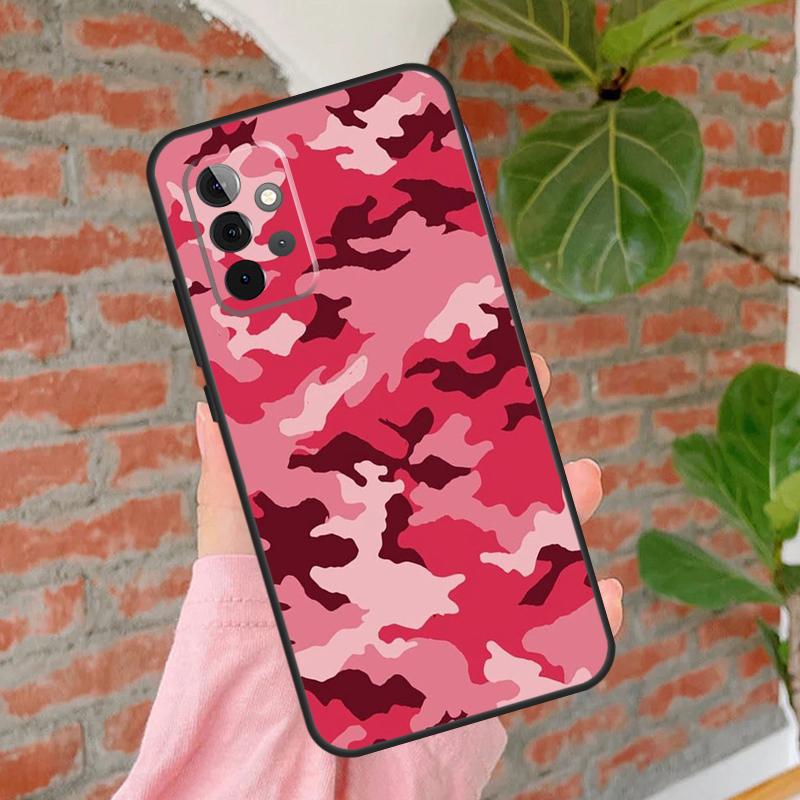 Camo Tarnmuster Hülle Für Samsung Galaxy A55 A35 A25 A15 A53 A33 A13 A51 A71 A12 A32 A52 A14 A34 A54 Abdeckung
