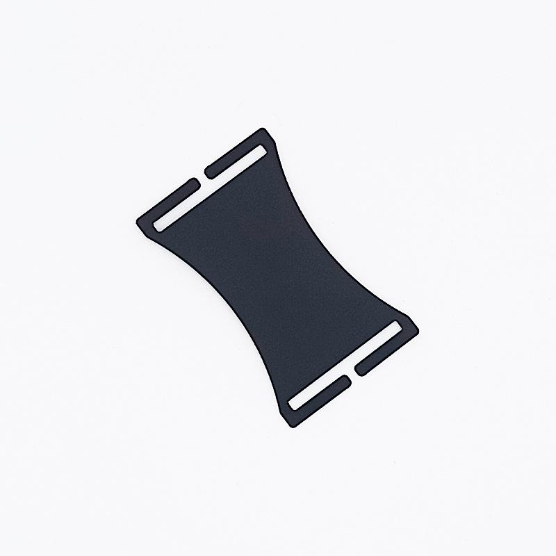 Carbon Fiber Card Holder with Stainless Steel Clip & Air Tag Space