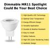 2pcs Dimmable MR11 3W Spotlight GU4 LED Bulb 12V 24V 110V 220V Super Bright LED Lamp Warm/Cool/Neutral White Spot Light For Home