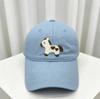 ins cute pony embroidered baseball hat new men's and women's versatile cap shows small face