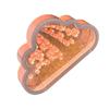 Tulip Cloud Mirror Night Lights 20 Pink Flowers Plastic Built In Batteries DIY Cloud Mirror Tulip