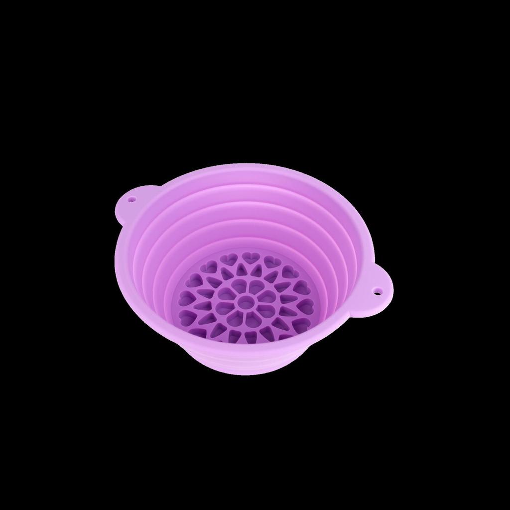 Silicone Folding Ice Pack Face Wash Basin for Travel and Outdoor Use