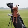 Horse Headcover PU Leather Driver Head Guarding Links Wood Cover for Golfers Dark Brown