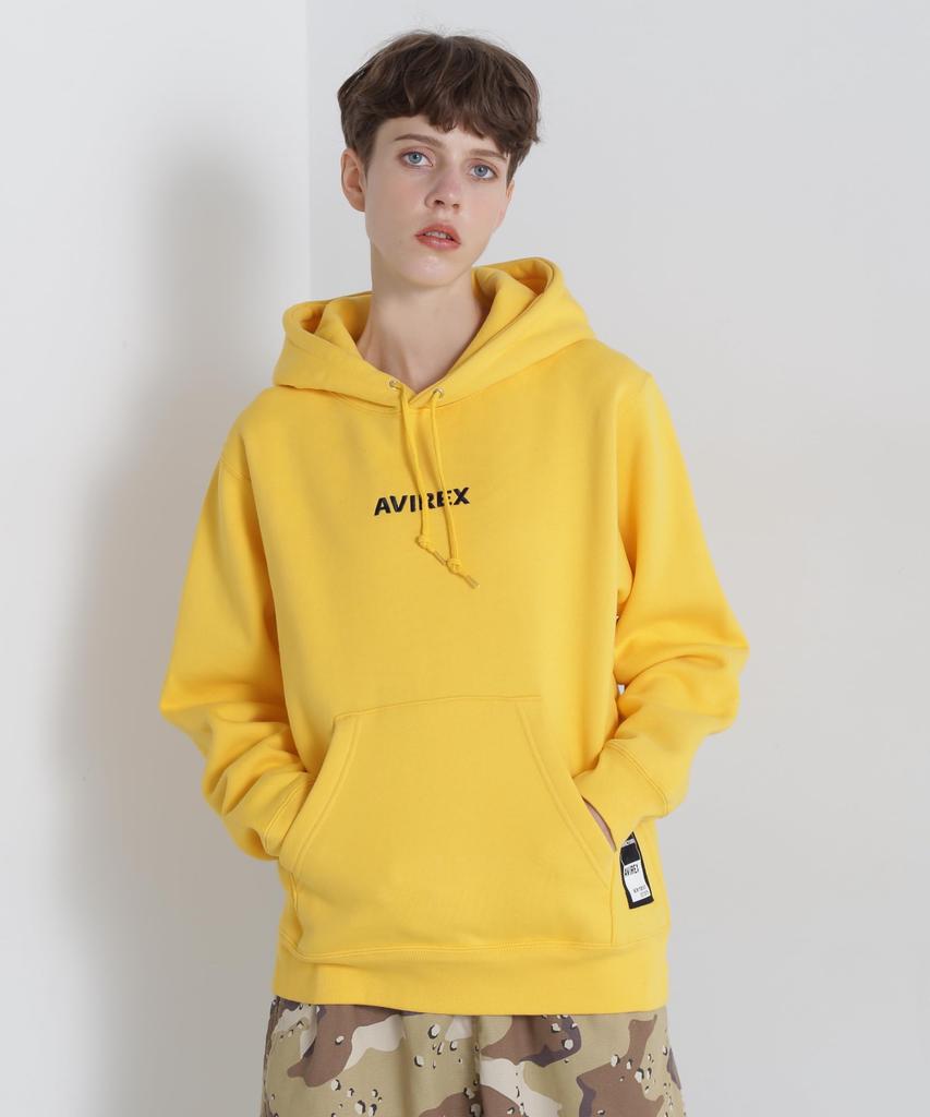 Exclusive SWEAT PULL OVER PARKA M 060 Yellow [AVIREX] WEB&DEPOT A-STAR Men's 783-4931005