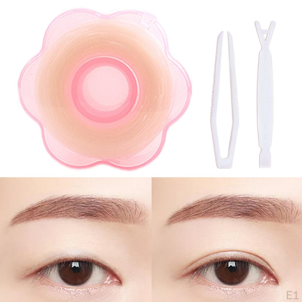 400 Pieces Eyelid Shadow Sticker Double Tape Breathable