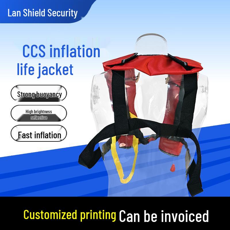 CCS Certified Automatic Inflatable Life Jacket for Marine Rescue