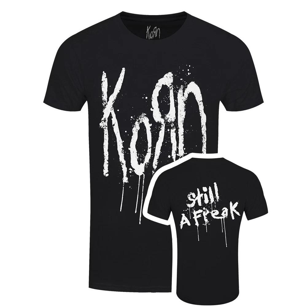 Korn TShirt Still A Freak Rock Band New Black Official S