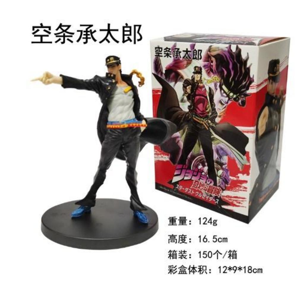 17CM Anime Figuur Kujo Jotaro Jolyne Cujoh JoJo's Bizarre Avontuur PVC Staand Model Speelgoed Desktop Collectie Ornamenten Cadeaus No box
