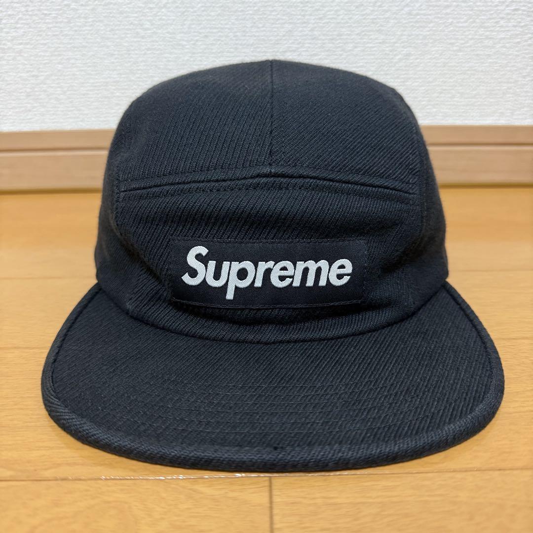 

[Б/У] Supreme Кепка Camp из саржи кавалерийского кроя Черная 16aw