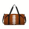 Rugby Print Large Capacity Luggage Bag for Boy/Girl Best Gift 2D Cartoon Travel Duffels Outdoor Fitness Bag for Children