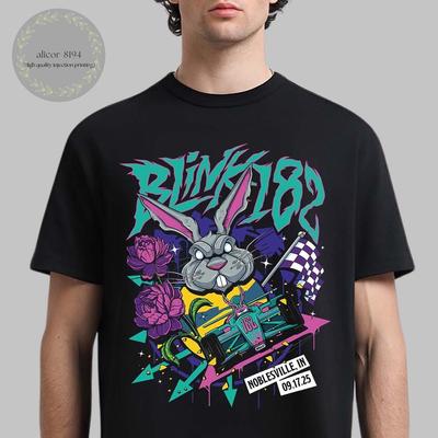 Blink 182 Noblesville Indiana On September 17 2025 T-Shirt