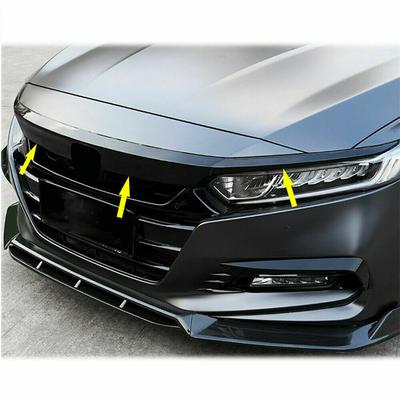 Per Honda Accord 18-20 Griglia Paraurti Anteriore Decalcomania Adesivo Finitura Effetto Fibra di Carbonio