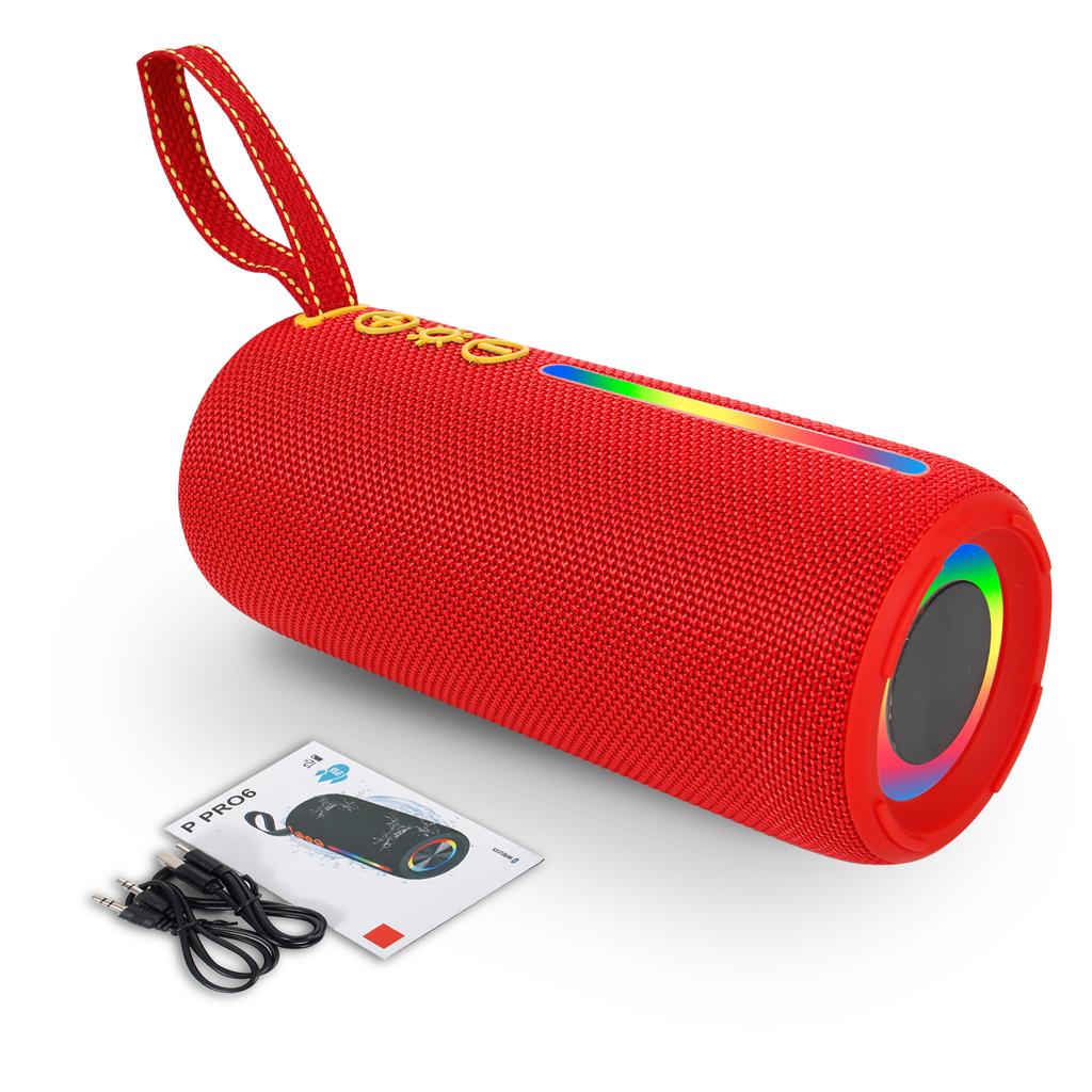 Bluetooth Speaker Portable Outdoor Portable Bass RGB Light Wireless Audio Wholesale