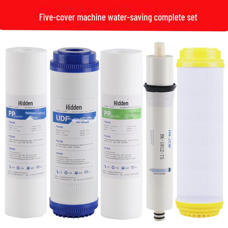Universal 10-inch PP Filter Element & Activated Carbon Water Purifier: Three-Level Household & Five-Level Pure Water Filter Set