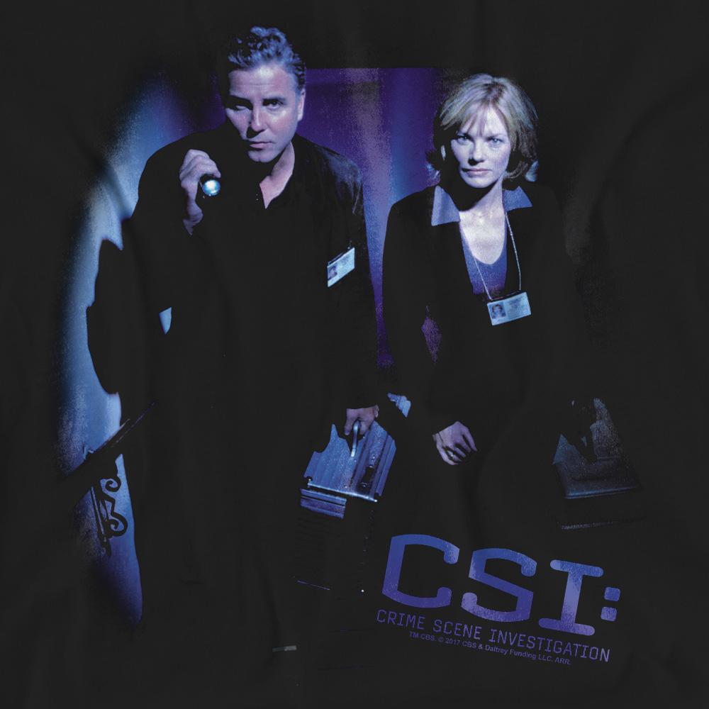 CSI Unisex Vuxen På Plats T-shirt